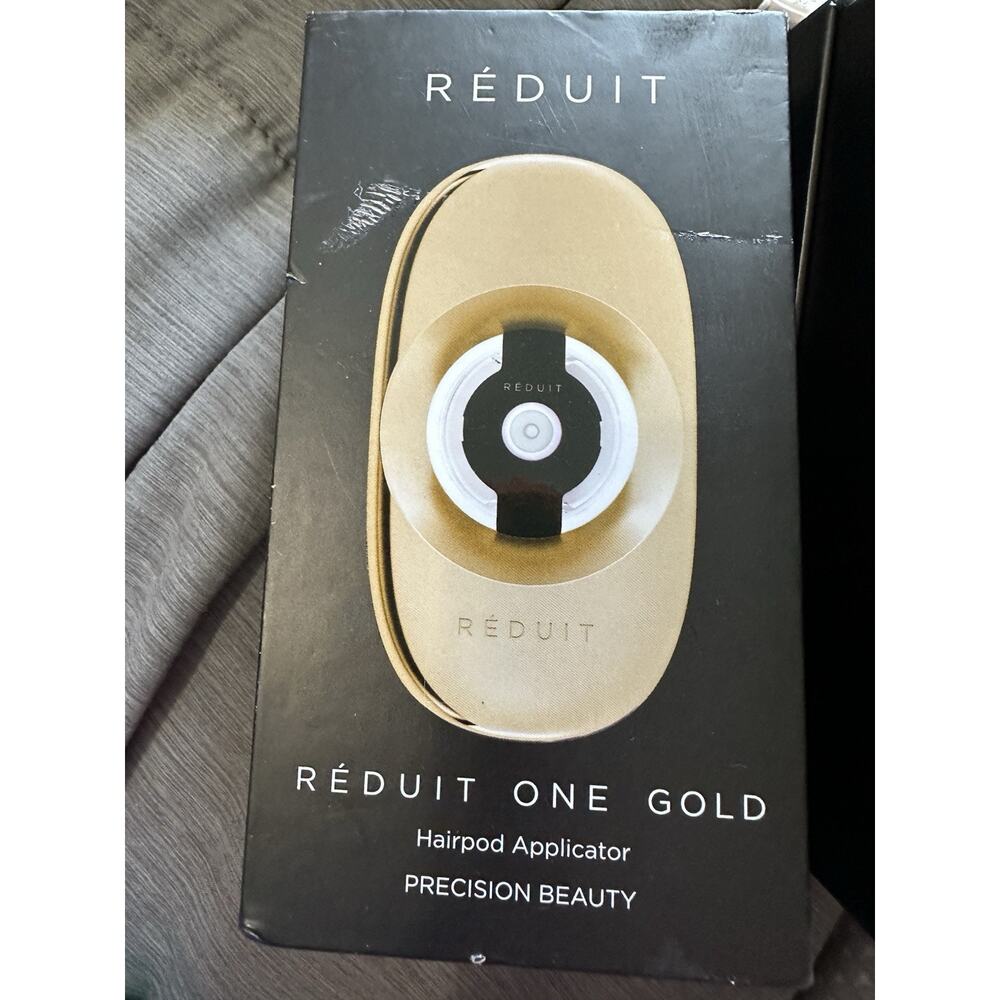 Reduit One Gold Hairpod Applicator Waterproof Precision Beauty Device Read List